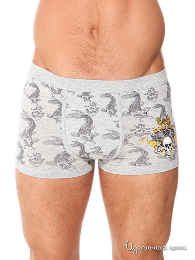 Трусы Atlantic, цвет цвет серый