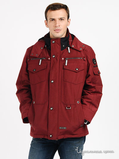 Куртка GateOne, цвет цвет бордовый