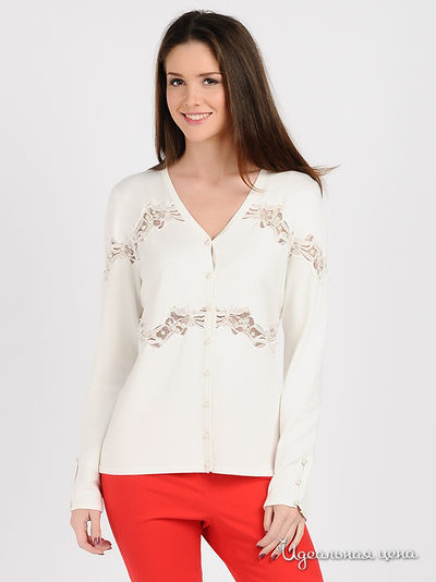 Кардиган Leo Guy, цвет цвет белый