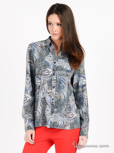 Блузон Erfo, цвет цвет синий