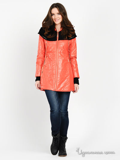Пальто Koton&Ole, цвет цвет коралловый