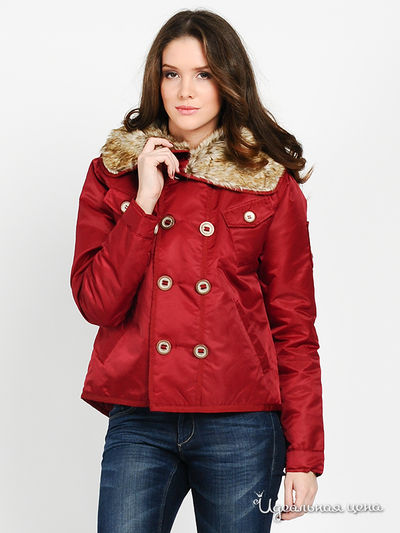 Куртка Junker, цвет цвет вишневый