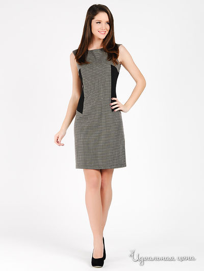 Платье Capriz, цвет цвет черный / белый