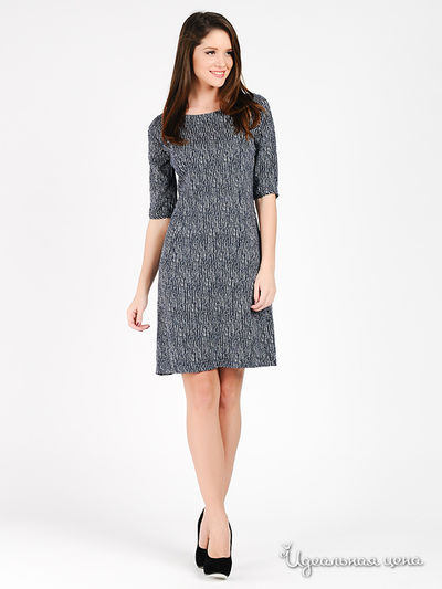 Платье Capriz, цвет цвет синий / белый