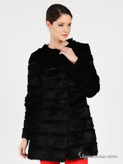 Полушубок FFG, цвет цвет черный