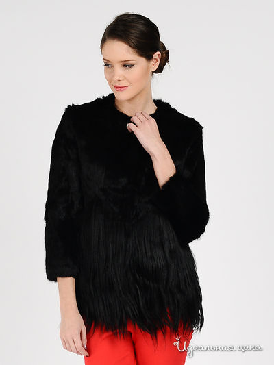 Полушубок FFG, цвет цвет черный