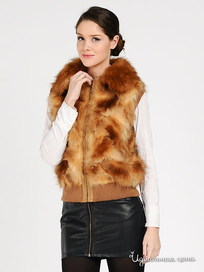 Жилет FFG, цвет цвет коричневый