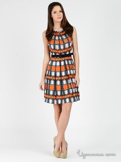 Платье Eva Franco, цвет цвет мультиколор