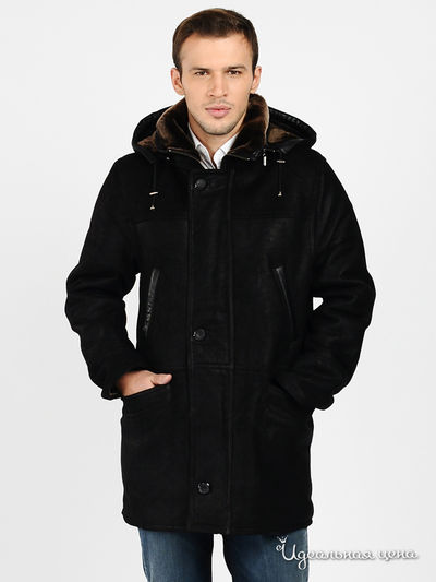 Дубленка Jack Trendy, цвет цвет черный