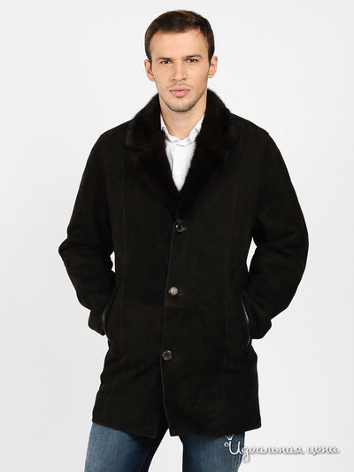 Дубленка Jack Trendy, цвет цвет темно-коричневый