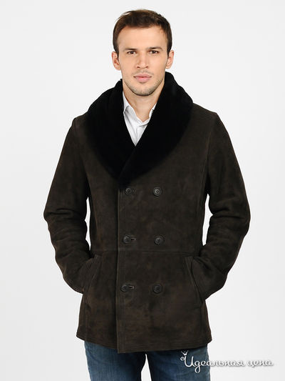 Дубленка Jack Trendy, цвет цвет темно-коричневый