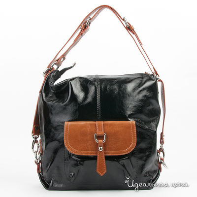 Сумка Agape, цвет цвет черный / коричневый