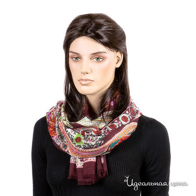 Палантин Sabellino, цвет цвет бордовый