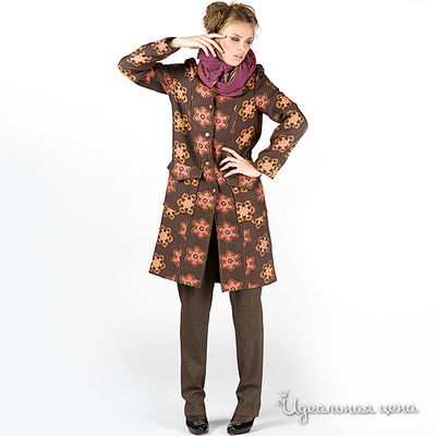 Пальто Artwizard, цвет цвет коричневый