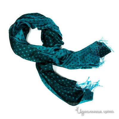 Палантин Sabellino, цвет цвет темно-бирюзовый