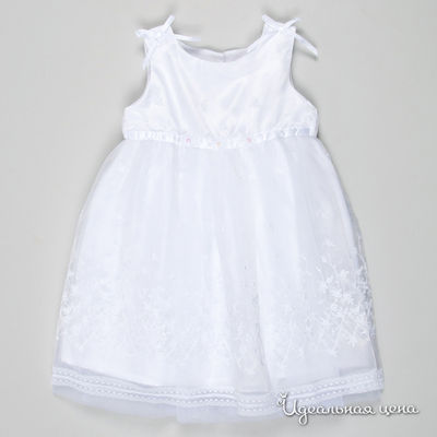 Платье PARVAST для девочки, цвет белый