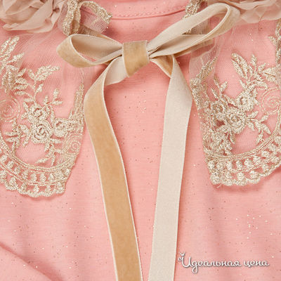 Платье Diamond Lady для девочки, цвет розовый / бежевый