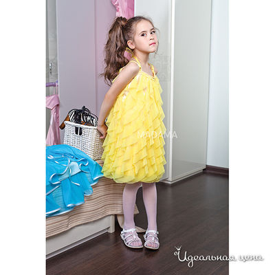 Платье Мадама, цвет цвет желтый