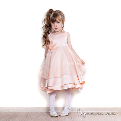 Платье Мадама, цвет цвет персиковый