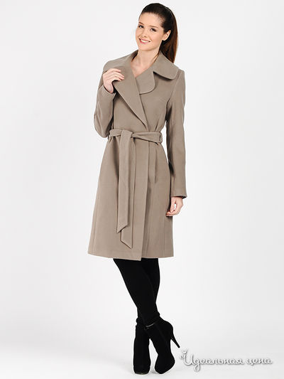 Пальто BELUCCI, цвет цвет серо-бежевый