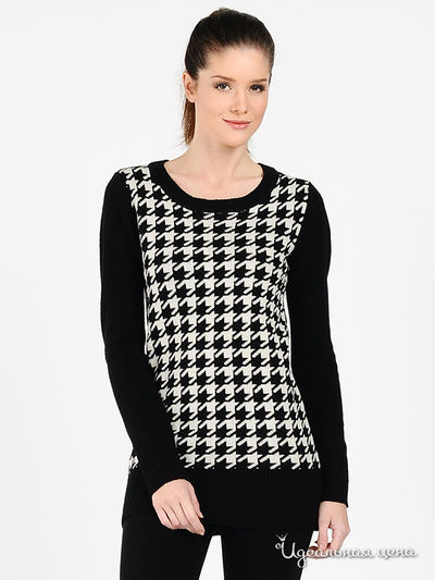 Джемпер GATE ONE, цвет цвет черный / белый