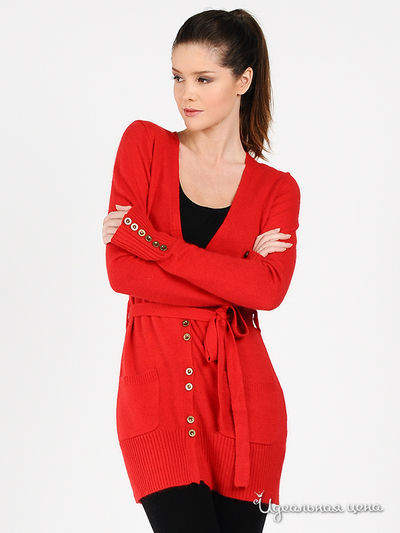 Кардиган GATE ONE, цвет цвет клубничный