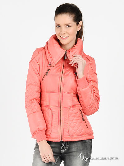 Куртка GATE ONE, цвет цвет коралловый
