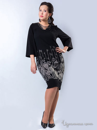 Платье Wisell, цвет цвет черный / серый