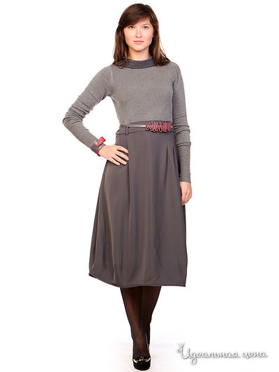Платье Oblique, цвет цвет серый