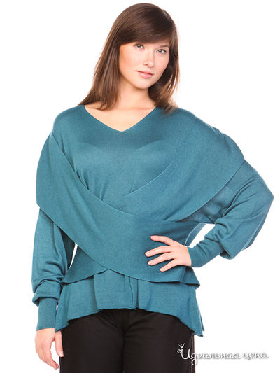 Пуловер Oblique, цвет цвет синий