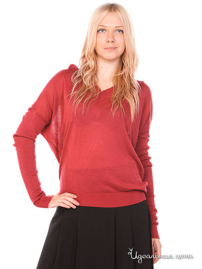 Пуловер Oblique, цвет цвет красный