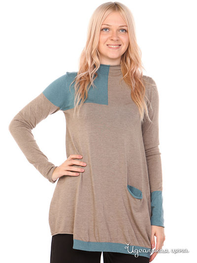 Водолазка Oblique, цвет цвет бежевый