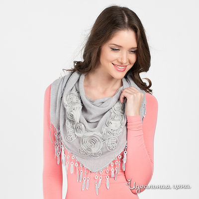 Косынка Star Rise, цвет цвет светло-серый