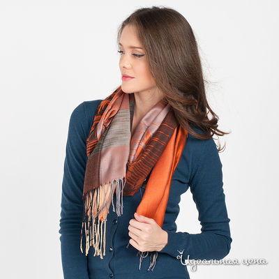 Палантин Star Rise, цвет цвет оранжевый