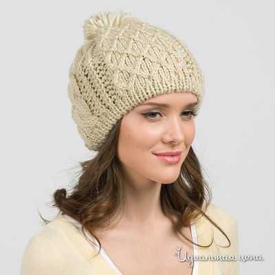 Шапка Star Rise, цвет цвет бежевый