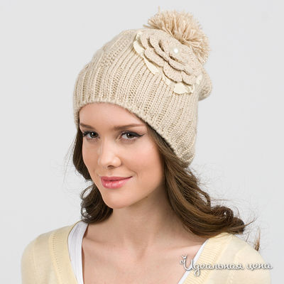 Шапка Star Rise, цвет цвет бежевый