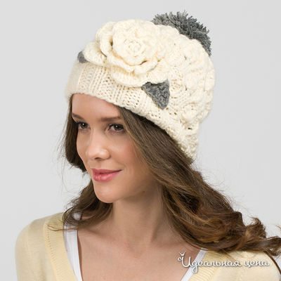 Шапка Star Rise, цвет цвет кремовый / серый