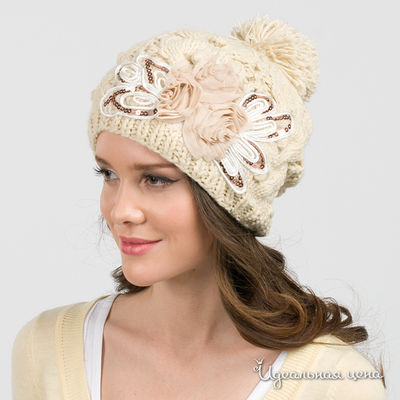 Шапка Star Rise, цвет цвет бежевый