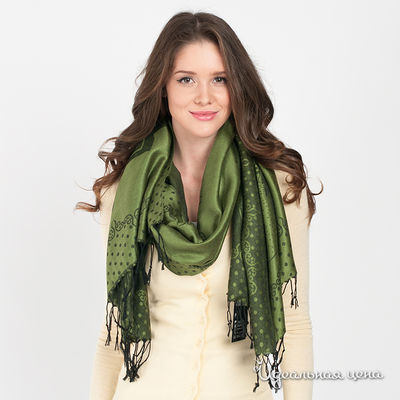 Палантин Star Rise, цвет цвет фисташковый