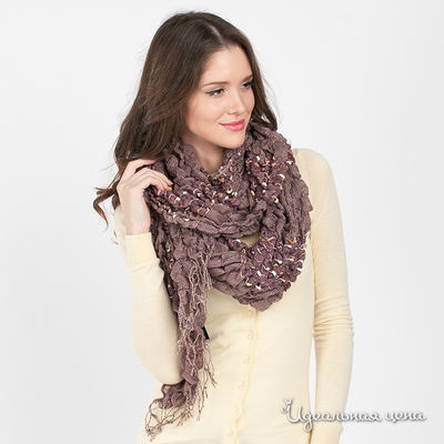 Шарф Star Rise, цвет цвет какао