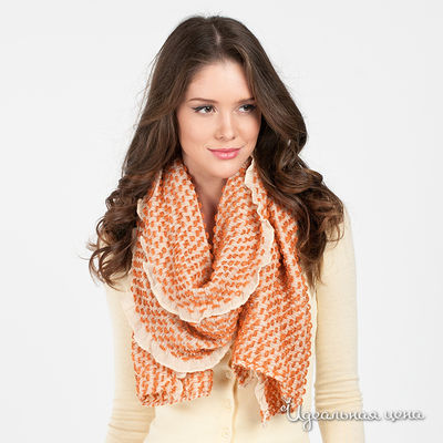 Шарф Star Rise, цвет цвет бежевый / оранжевый