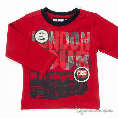 Лонгслив Knot so Bad, цвет цвет красный