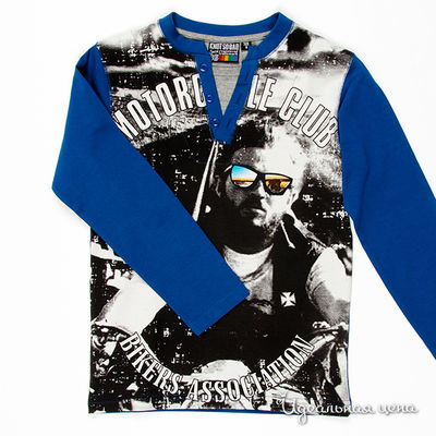 Лонгслив Knot so Bad, цвет цвет синий