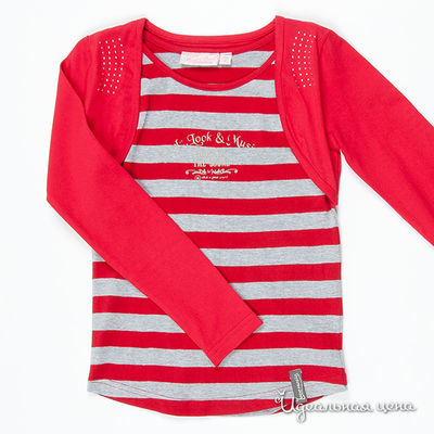 Лонгслив Knot so Bad, цвет цвет красный