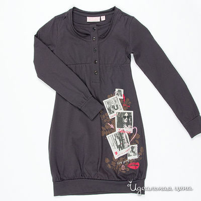 Платье Knot so Bad, цвет цвет серый