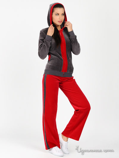 Костюм Nic Club, цвет цвет серый / вишневый