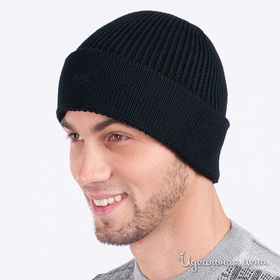 Шапка Hugo Boss, цвет цвет черный