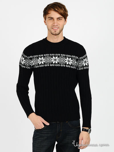 Джемпер Total Look, цвет цвет черный / белый