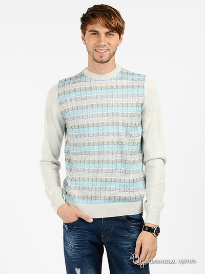 Джемпер Total Look, цвет цвет светло-серый