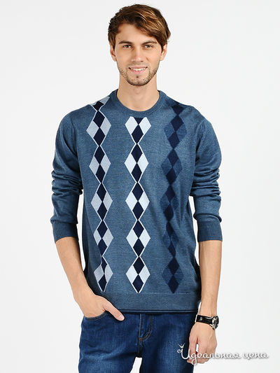 Джемпер Total Look, цвет цвет синий